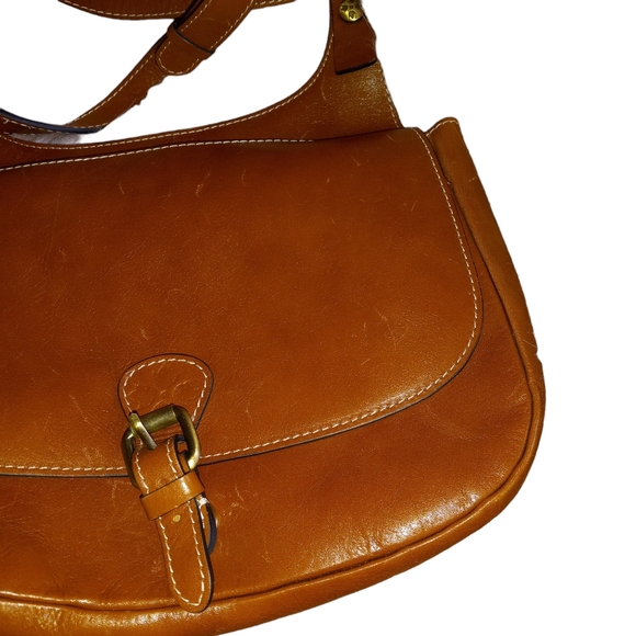 PATRICIA NASH London Smooth Leather Saddle Bag - Picture 3 of 13
